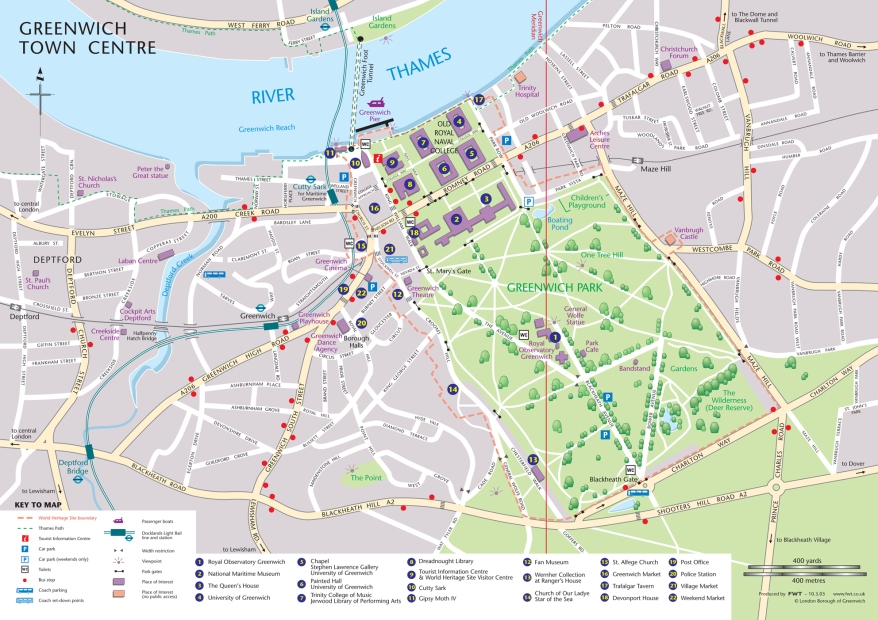Greenwich-Map